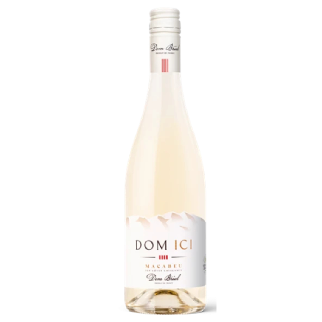 Dom Brial, Cotes Catalanes, 'Dom Ici', Blanc, Macabeu